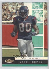 2008 Topps Finest Green Refractor/X-Fractor 40/299 Andre Johnson #58 HOF gp3
