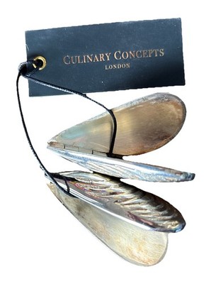 Pair of Culinary Concepts Mussel Eaters Silver