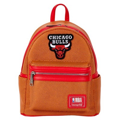 Loungefly NBA Chicago Bulls Basketball Logo Mini Rucksack
