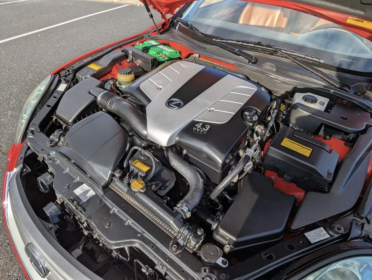 2005 Lexus SC430 - engine - left side
