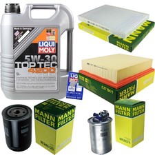 INSPEKTIONSKIT FILTER LIQUI MOLY ÖL 5L 5W-30 für VW Golf III 1H1 1.9 TDGTD
