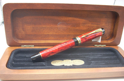 PARKER CENTENNIAL DUOFOLD FOUNTAIN PEN - JASPER