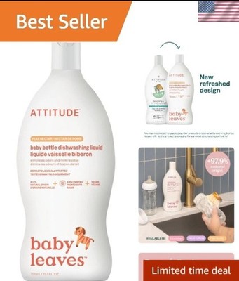 Natural Origin EWG Approved Baby Bottle Cleaner - , Pear Nectar, 23.7 Fl Oz