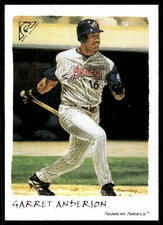 Garret Anderson 2002 Topps Gallery #141 Angels MLB READ FREE SHIP AutographDen