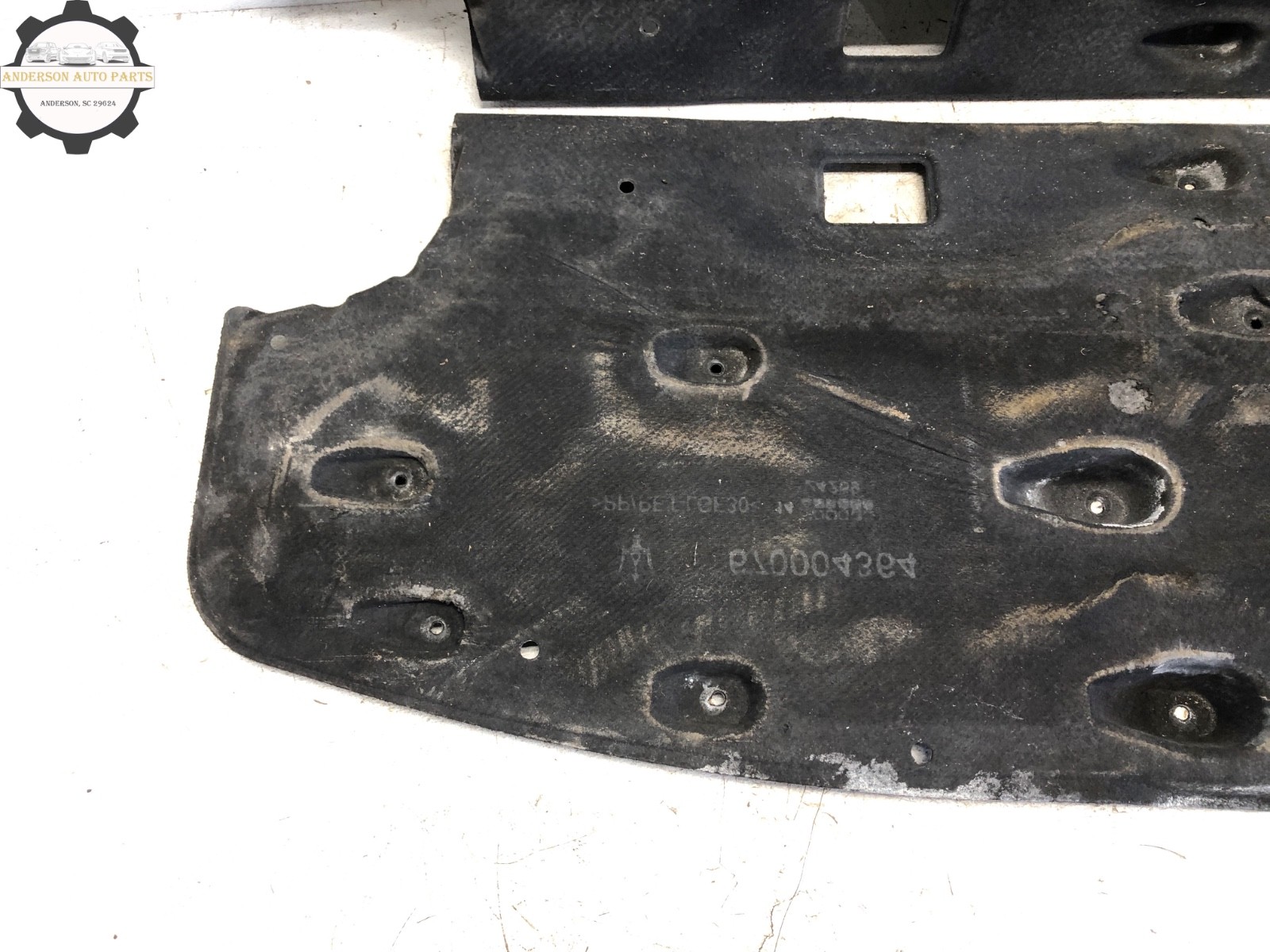 2014-2017 MASERATI GHIBLI LEFT RIGHT SIDE UNDER BODY SPLASH SHIELD OEM