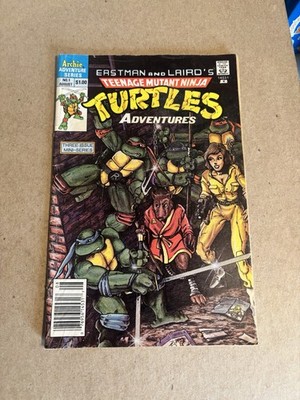 Teenage Mutant Ninja Turtles Adventures #1 (ARCHIE COMICS) Newsstand Reader Copy