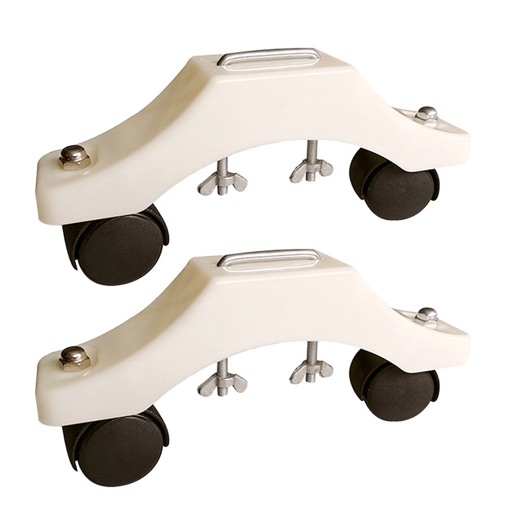 2X(Radiador Eléctrico con Soporte en Forma de U y Ruedas, Soporte Ajustable6167