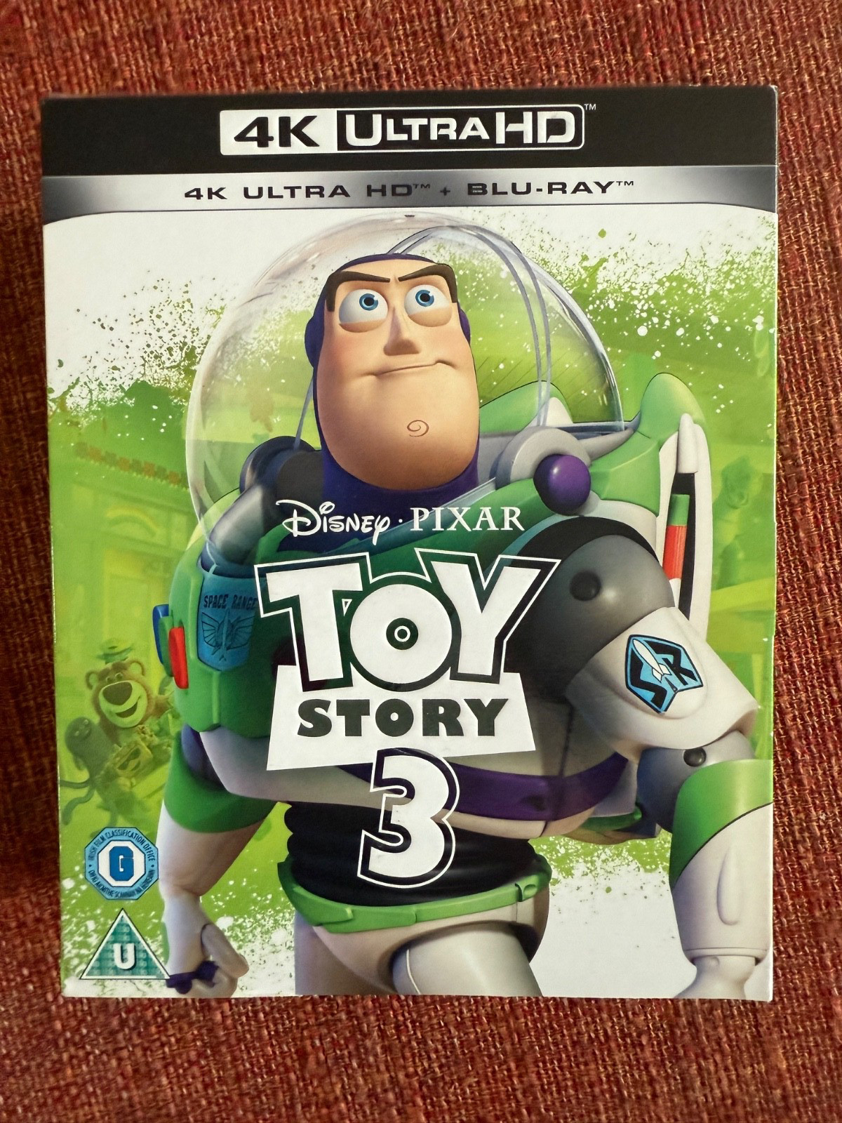 TOY STORY 3 [4K UHD+BLU-RAY] NEW & SEALED + SLIPCOVER