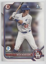 2022 Bowman Draft 1st Edition Nick Biddison #BD-165 02u3