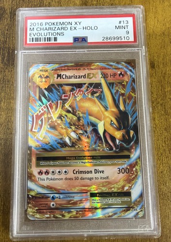 M Charizard-EX graded PSA 9 for sale on eBay