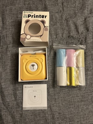 Mini PeriPage Printer With Paper