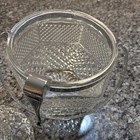 Vtg Anchor Hocking Wexford Crystal Ice Bucket Cookie Jar Large Clear Glass  — photo 6