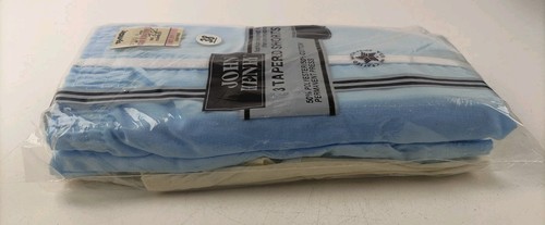 Vintage NOS Mens Tapered Blue Yellow Tan W/Stripe Shorts Sz 38 - LOT OF 3 - NIP - Picture 5 of 5