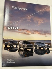 2026 KIA SPORTAGE 12-page Original Sales Brochure