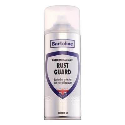 Bartoline Rostschutz Schnellwirkspray Korrosionsschutz Metallbehandlung 400 ml
