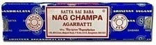 Nag Champa Incense, 40 Gms by Sai Baba (Pack of 2)