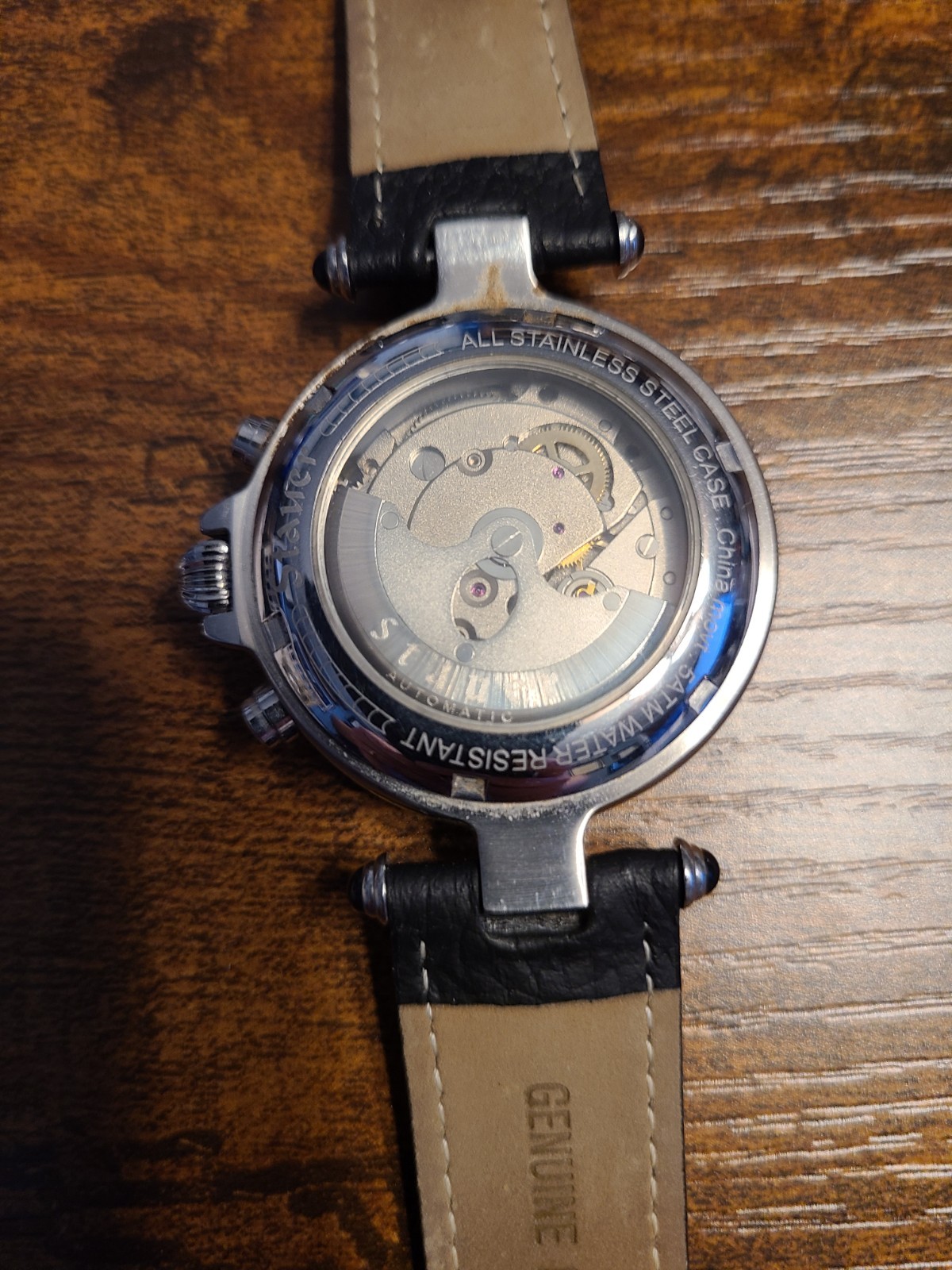 Stauer Moonphase Multi Dial Automatic Retro 39mm … - image 3