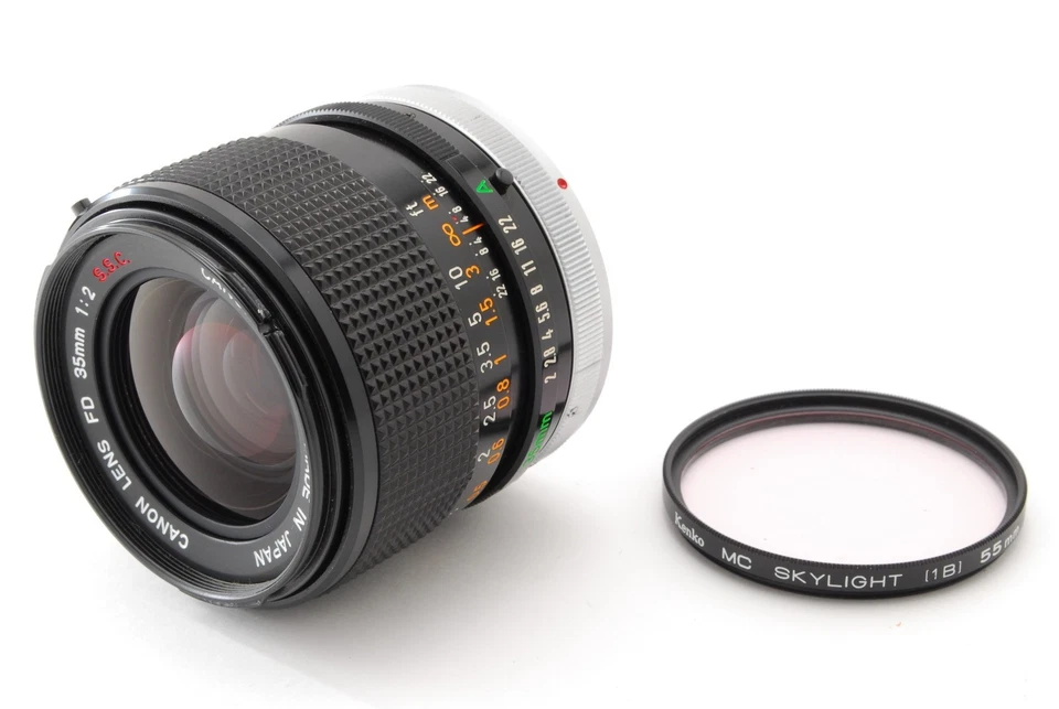 [CASI COMO NUEVO] Lente Canon FD 35mm f2 S.S.C SSC Gran Angular Prime MF de Japón Foto 2 de 4