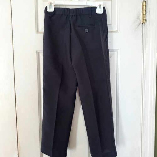 Nautica Boys Size 5 Tuxedo set formal suit black 4 pc Shirt Pants Jacket Tie - Picture 9 of 9