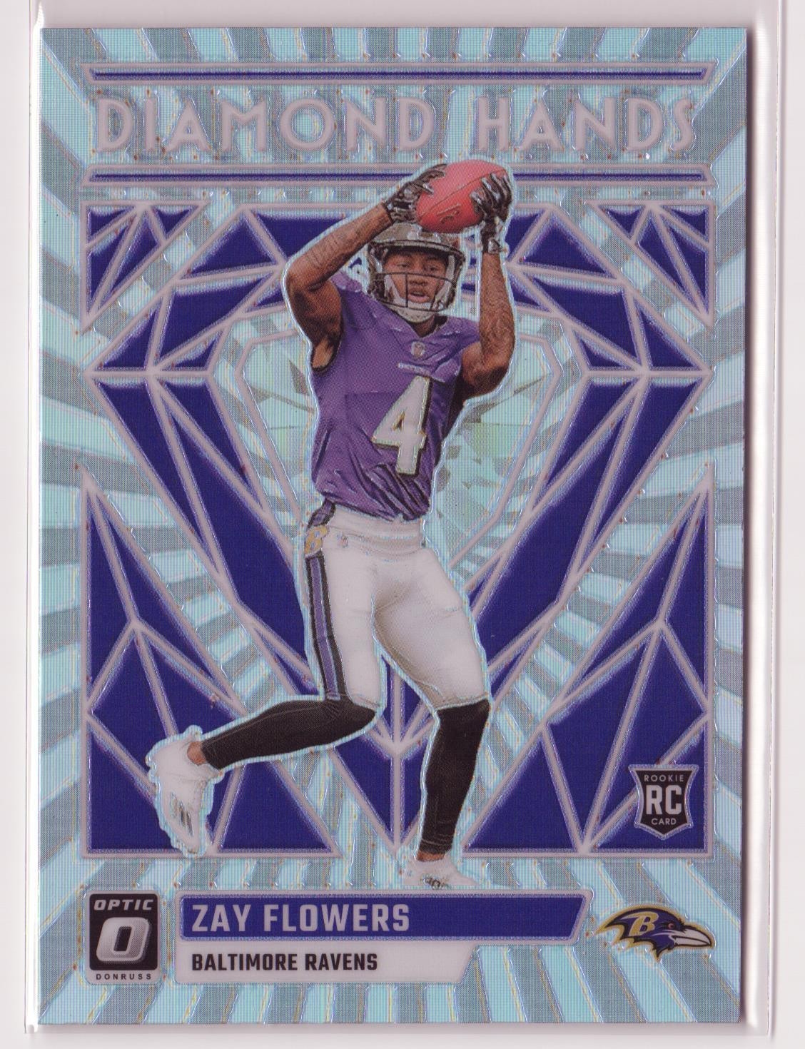 2023 Panini Donruss Optic Zay Flowers Diamond Hands #DH-ZF RC
