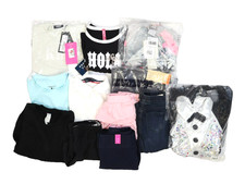 Wholesale Bulk Lot Of 13 Girls Size XS 4/5 Mixed Season Tops Bottoms Shorts
