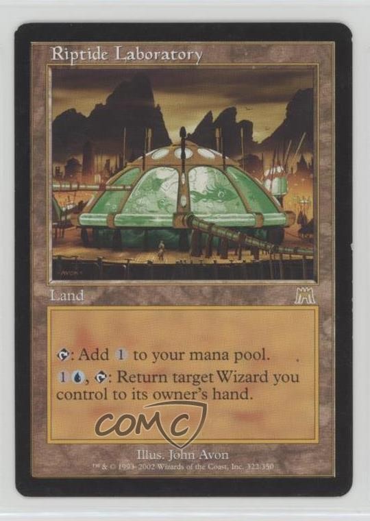 Riptide Laboratory Magic: Onslaught #322 2002