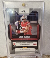 Panini Prizm Draft Picks 2025 Jack Sawyer Ohio State Rookie Card Lot (2) SS-JKS
