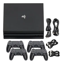 PlayStation 4 PS4 Console 500GB 1TB Original Slim Pro + 1-4 Controllers + USA