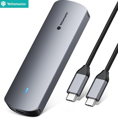M.2 NVMe NGFF Adapter Aluminium Externes SSD Gehäuse Case M/M+B Key USB-C 3.2