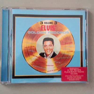 Musik CD, Elvis Presley,  3 Volume 3, Golden Records