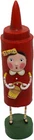 Lori Mitchell Fancy Ketchup Figurine, #16708