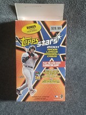 Topps Stars Baseball 2001 EMPTY Retail Blaster Box Barry Bonds
