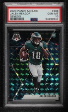 2020 Panini Mosaic Rookies Genesis Prizm Jalen Reagor #208 PSA 10 GEM MT 0jk3