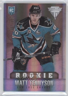 2013 Panini Titanium Draft Position Number /100 Matt Tennyson #104 Rookie RC u3f