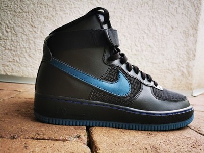 Nike Air Force 1 high schwarz customized Gr.41