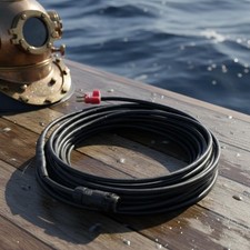 Tauchhelm-Kommunikationskabel zugfest Tauch-Headset-Kabel korrosionsbest&auml;ndig