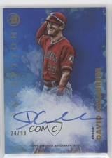 2021 Bowman Inception Blue Foil 24/99 David Calabrese #PA-DCE Auto 0s9t