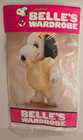VINTAGE PEANUTS SNOOPY SISTER BELLE'S WARDROBE YELLOW DRESS OUTFIT HONG KONG NIP — photo 1