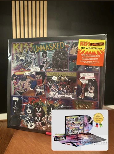 KISS Unmasked 45th Anniversary Picture Disc LE /500 CONFIRMED !! 🆕IN HAND✅