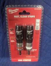 Milwaukee 48-32-6405 Solid AWG Wire Stripper Set 2-Piece 12  14 AWG 