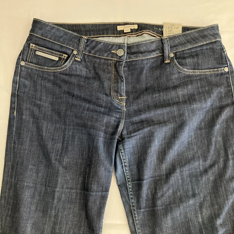 Burberry Brit Jeans Men’s 36x34 Dark Blue Cigarette Stretch Cotton Denim - Image 2 of 4