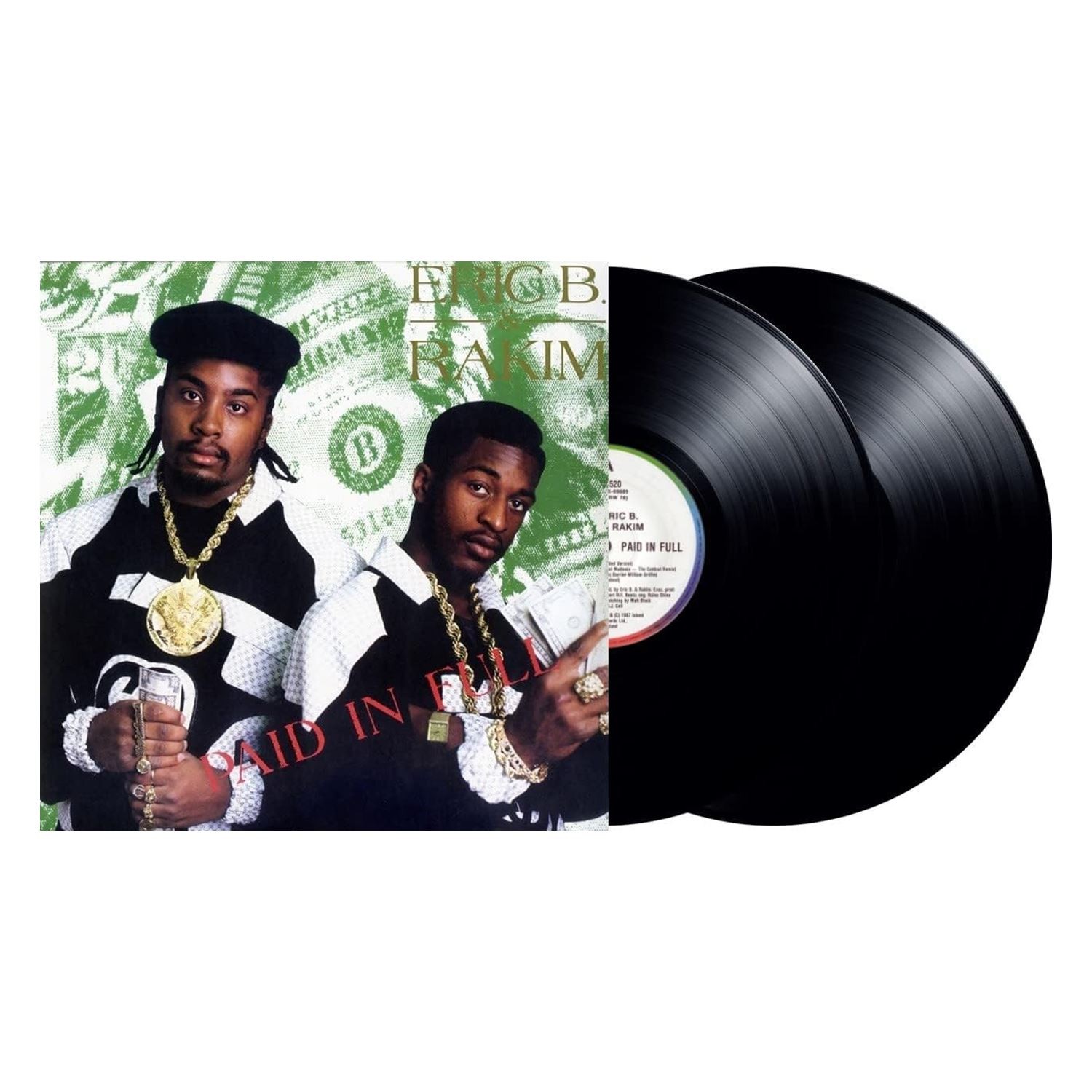 Eric B. & Rakim - Paid in Full (UMC) 2LP Vinyl 12"" Album