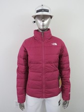 Womens The North Face Minoqua Flare 2 Puffer Insulated 600-Down Jacket - Berry