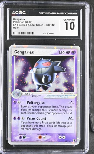 Gengar ex graded CGC 10 for sale on eBay