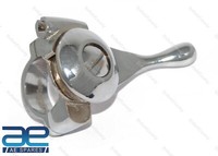 "Norton BSA Triumph Ajs RH Luft-Choke Mag Hebel R/H 1\" Lenker Chrom Stahl"