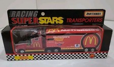 Rare Matchbox 1996 Bill Elliott McDonald's Super Stars Transporter