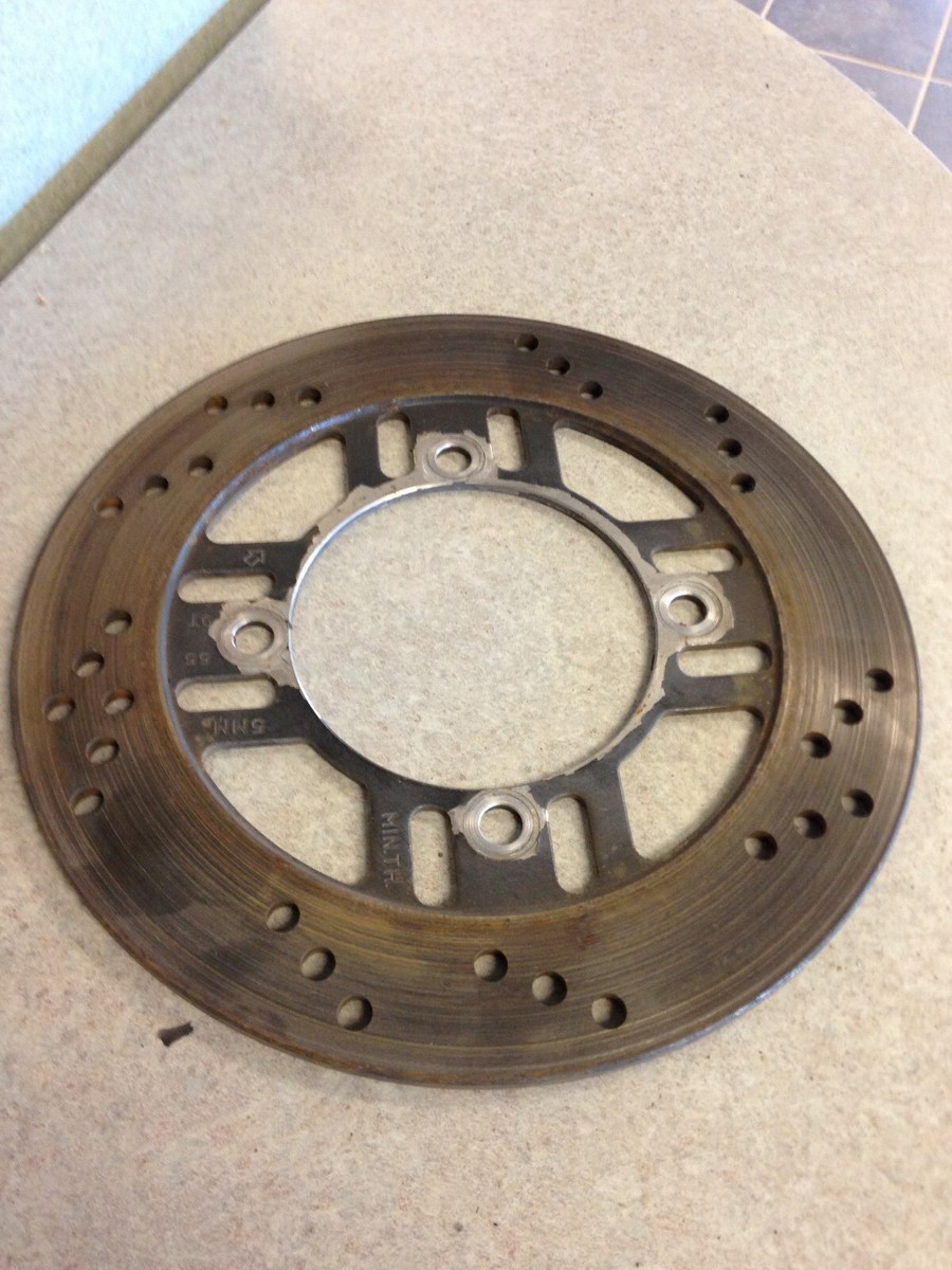 1993 - 2001 Kawasaki ZX6E ZX600E Rear Brake Rotor Straight