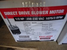 Totaline P257-8588 1/2 HP 208/230V 1075 RPM 3-Speed Blower Motor
