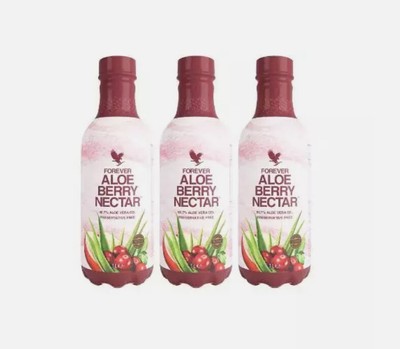 Forever Living Aloe Berry Nectar (Pack of 3). Exp. 2025.