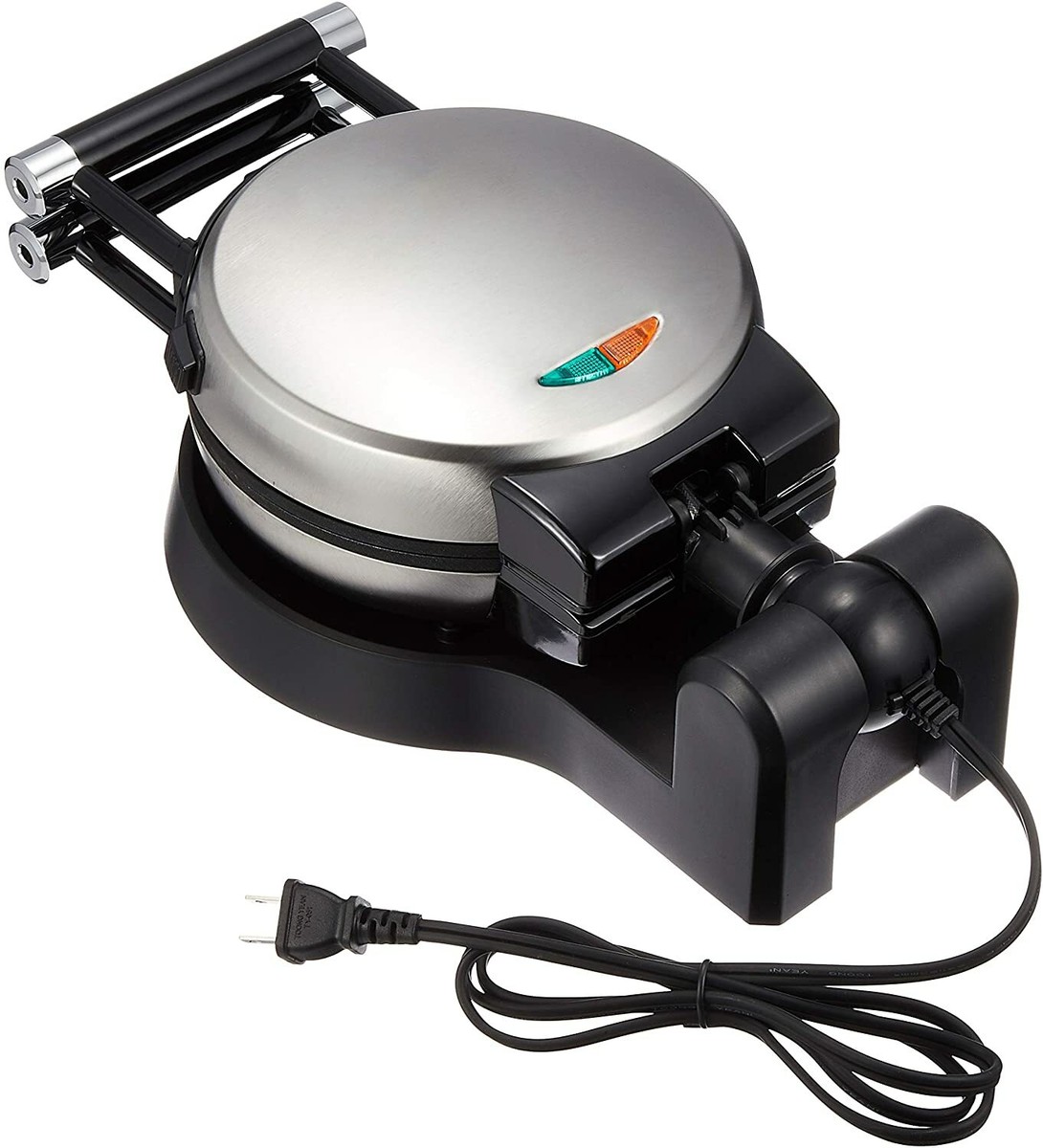 Disney WAFFLE MAKER ワッフルメーカーWAFU-100(SI) Doshisha Disney Mickey Mouse Waffle Maker WAFU-100SI Silver